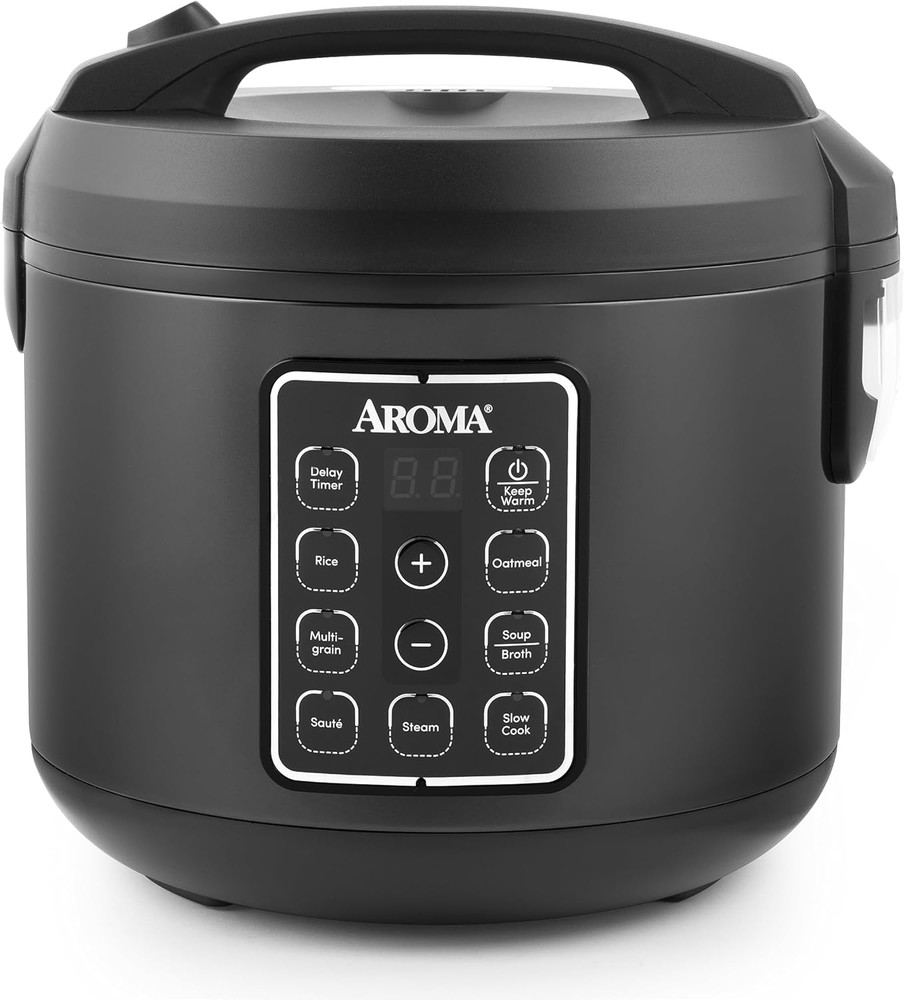 Digital Rice Cooker, Multicooker, 6-Cup (Uncooked) / 12-Cup (Cooked), Steamer