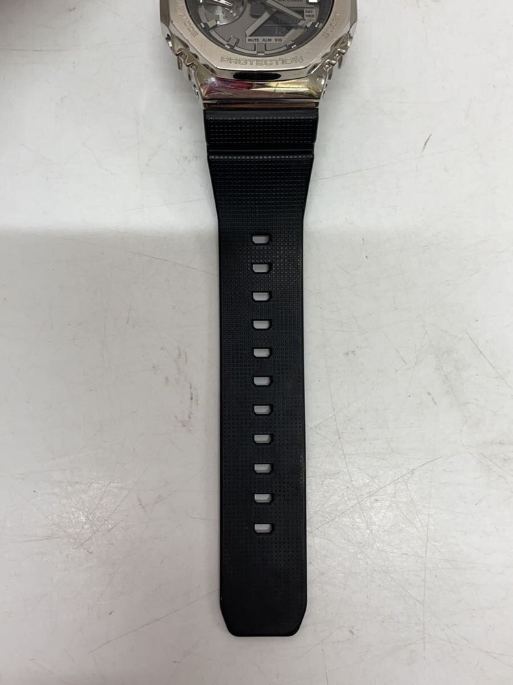 CASIO Quartz Watch G SHOCK Digital Analog Rubber BLK BLK
