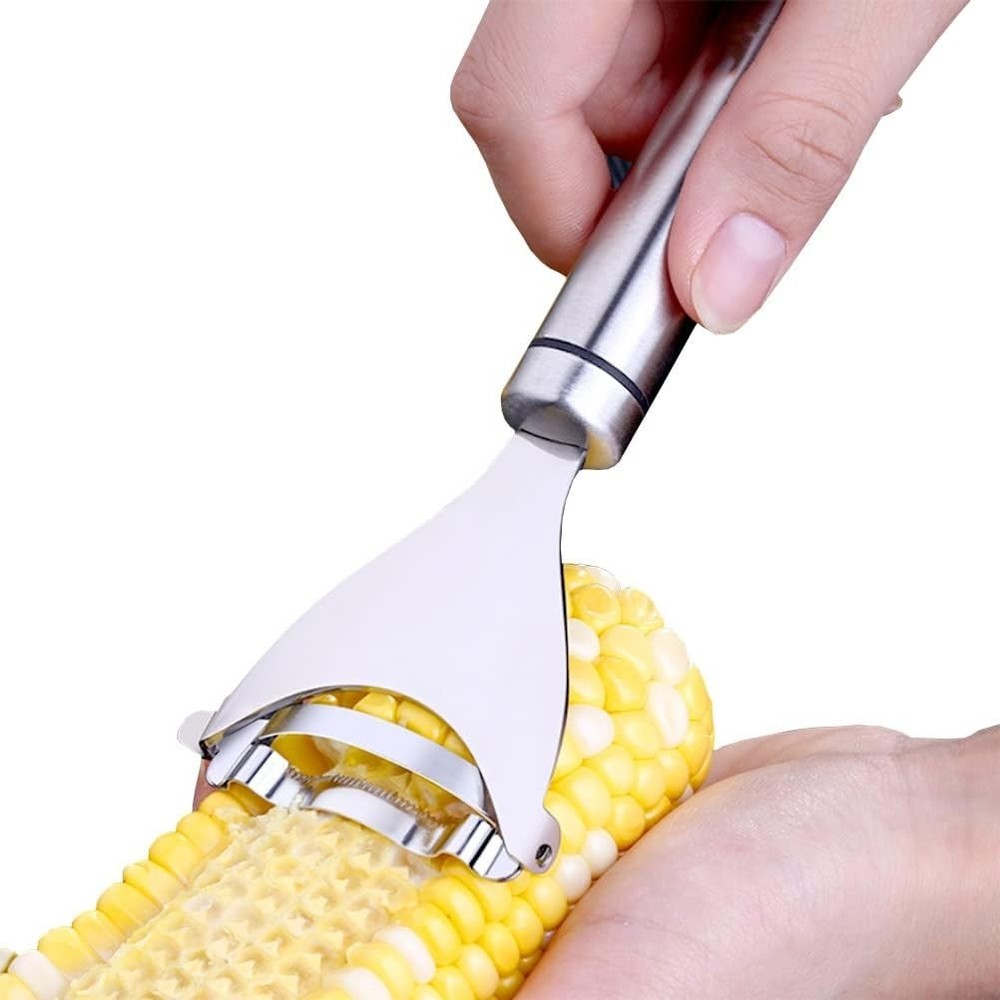 Manual Corn Shaver - Durable Rustproof Design for Effortless Kitchen Use