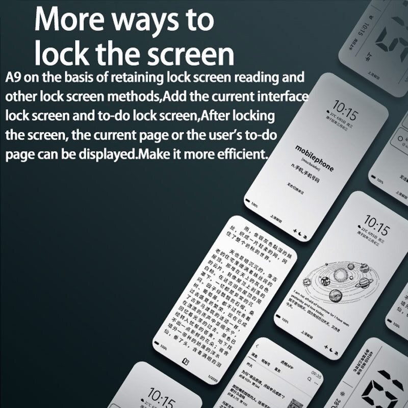 6.1 inch Global Hisense A9 E Ink Smartphone Android Mobile E-book Reader Reading