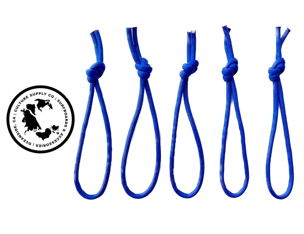 Culture Supply 5-Pack Surfboard Leash Strings Neon Yellow