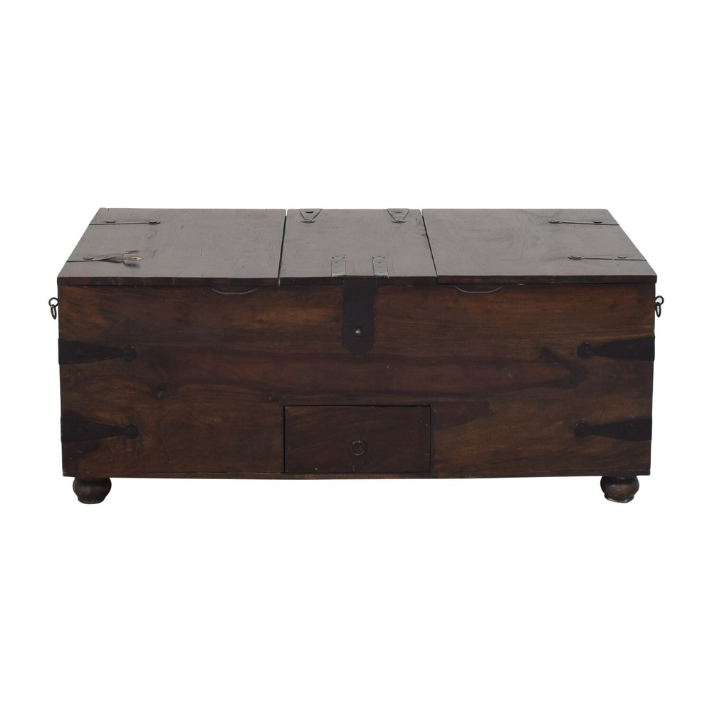 Crate&Barrel TAKA Trunk Coffee Table