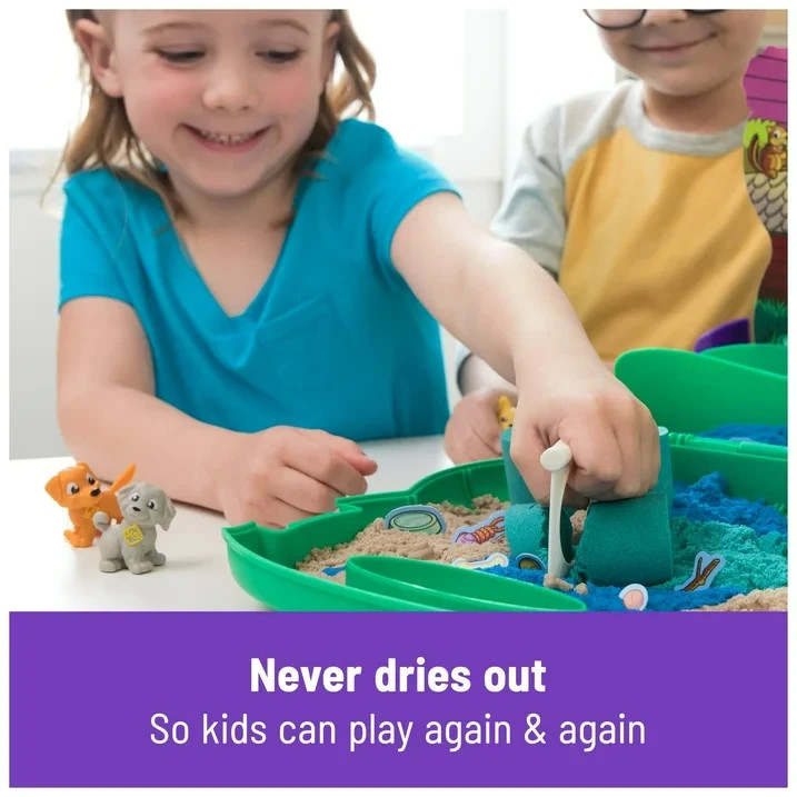 Diggin’ Dog Park Set with 1.5lbs Play Sand & Tools