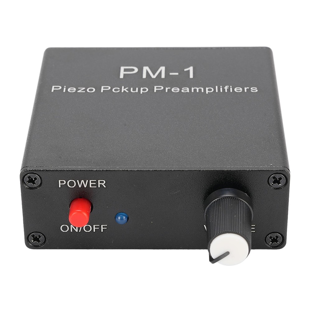 Compact Piezo Pickup Preamp Amplifier For Guitar New