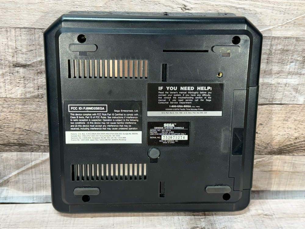 Sega Genesis Console No Cords