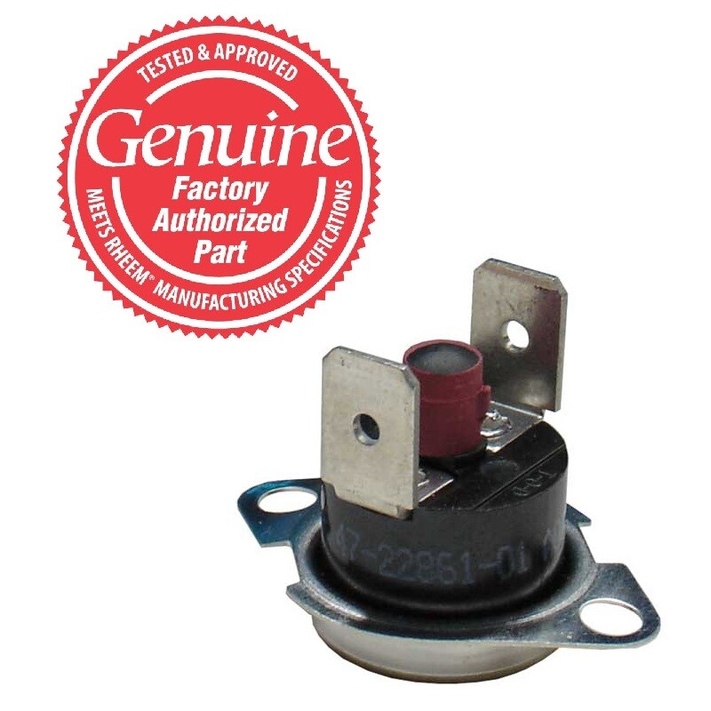 Rheem Ruud 47-22861-01 Limit Switch Manual Reset