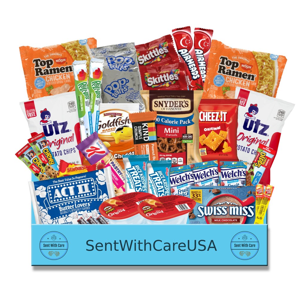 Medium Snack Box (35 Snacks) - College Care Package