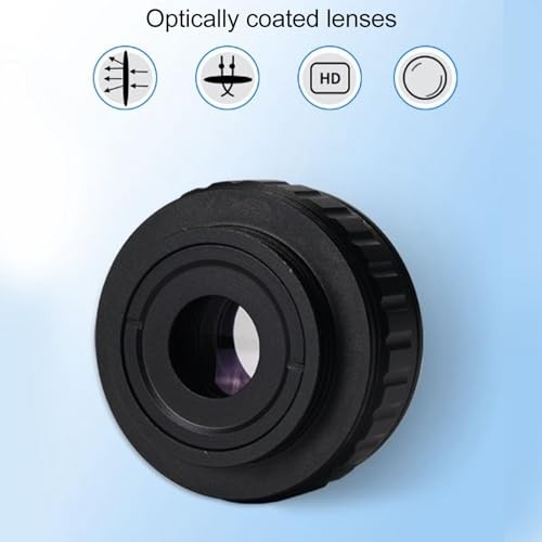 C Mount Adapter Microscope Adapter CTV Microscope Lens Camera Interface 0.5X