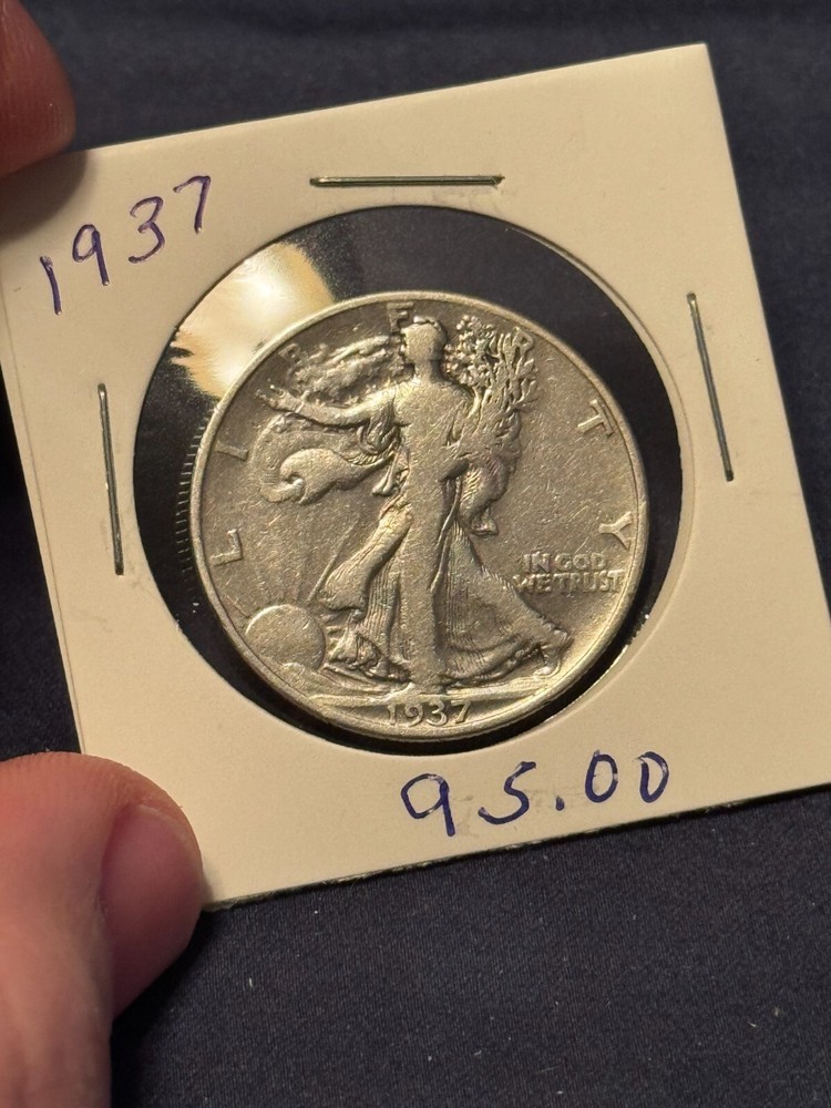 1937 Walking Liberty Half Dollar