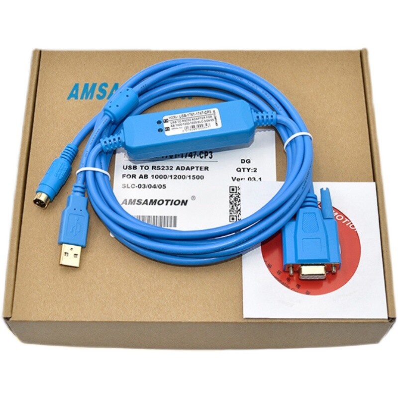 1PC PLC Programming Cable for 5/03/04/05 NEW USB-1761-1747-CP3