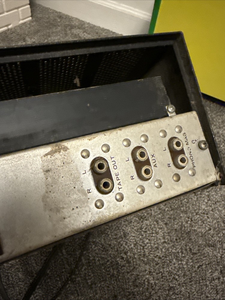 Vintage Bogen TR100 Stereo Receiver Powers On Untested