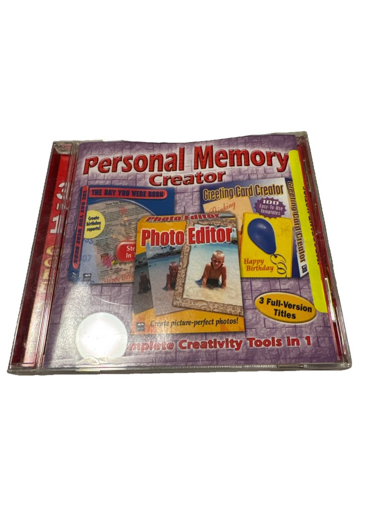 Encore Personal Memory Creator Cd ROM