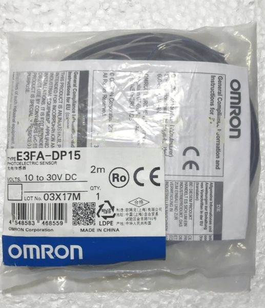 FOR E3FA-DP15 OMRON Photoelectric Sensor Switch E3FADP15