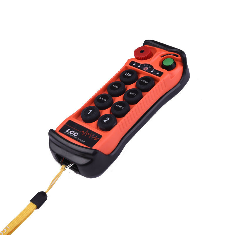 Industrial Remote Control Single Speed 8 Button Crane Lifting Truck Start Switch