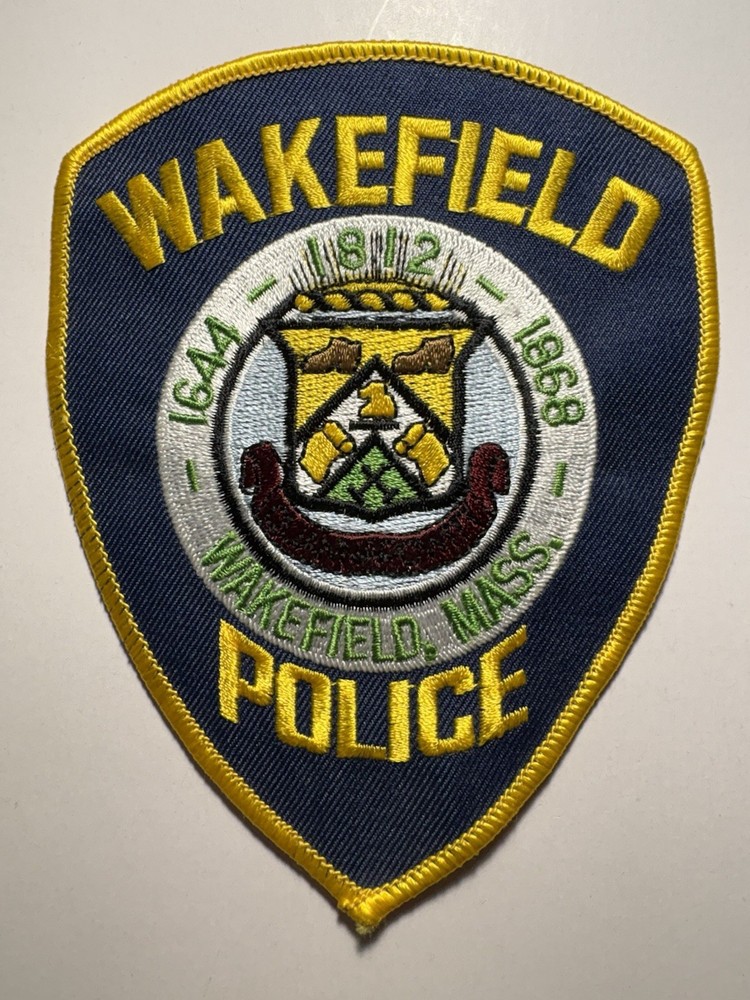 Wakefield Massachusetts Police Patch