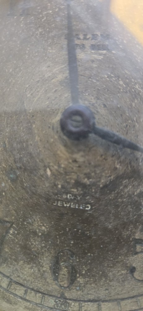 Brass Salem Ship's Bell 8 Day