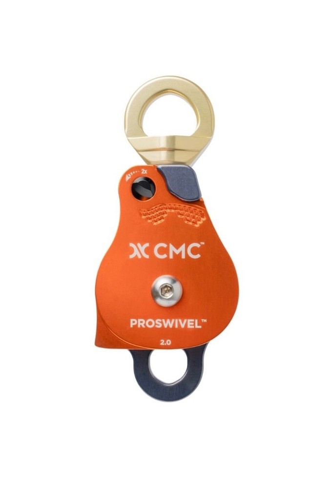 CMC 2.0" Proswivel PMP Double Pulley