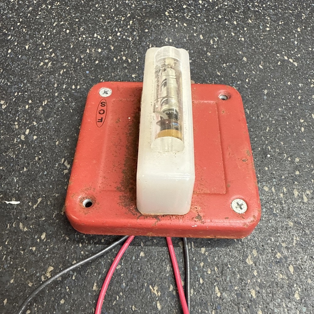 FOS FARADAY FIRE STROBE RED Vintage