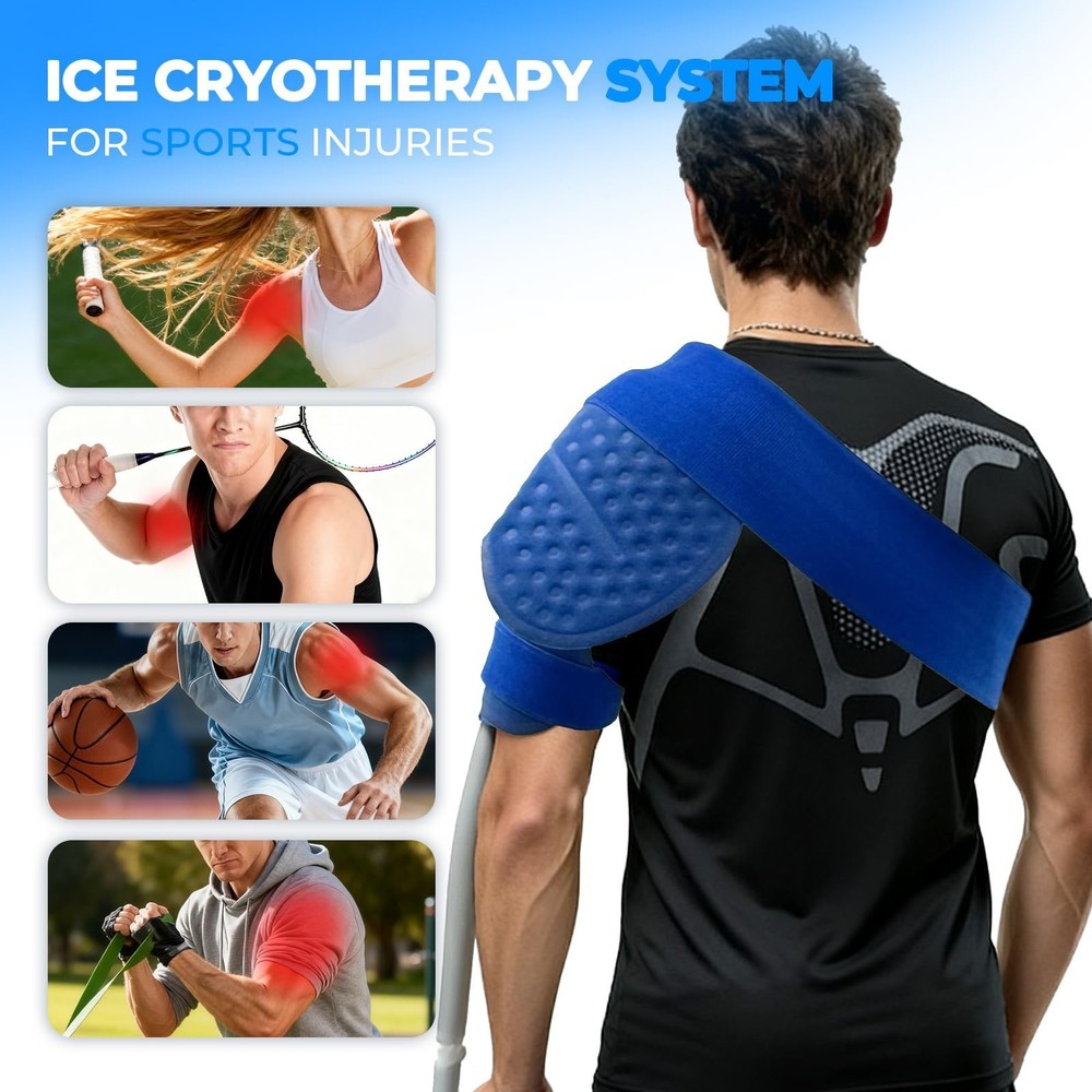 EONIX Cold Therapy Machine with Programmable Timer,Compact and Portable Ice M...