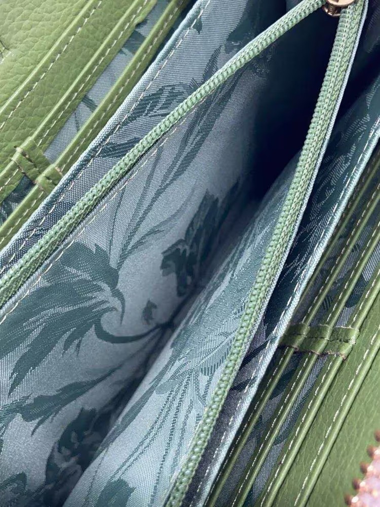Think Bee! Long Wallet GRN Women's