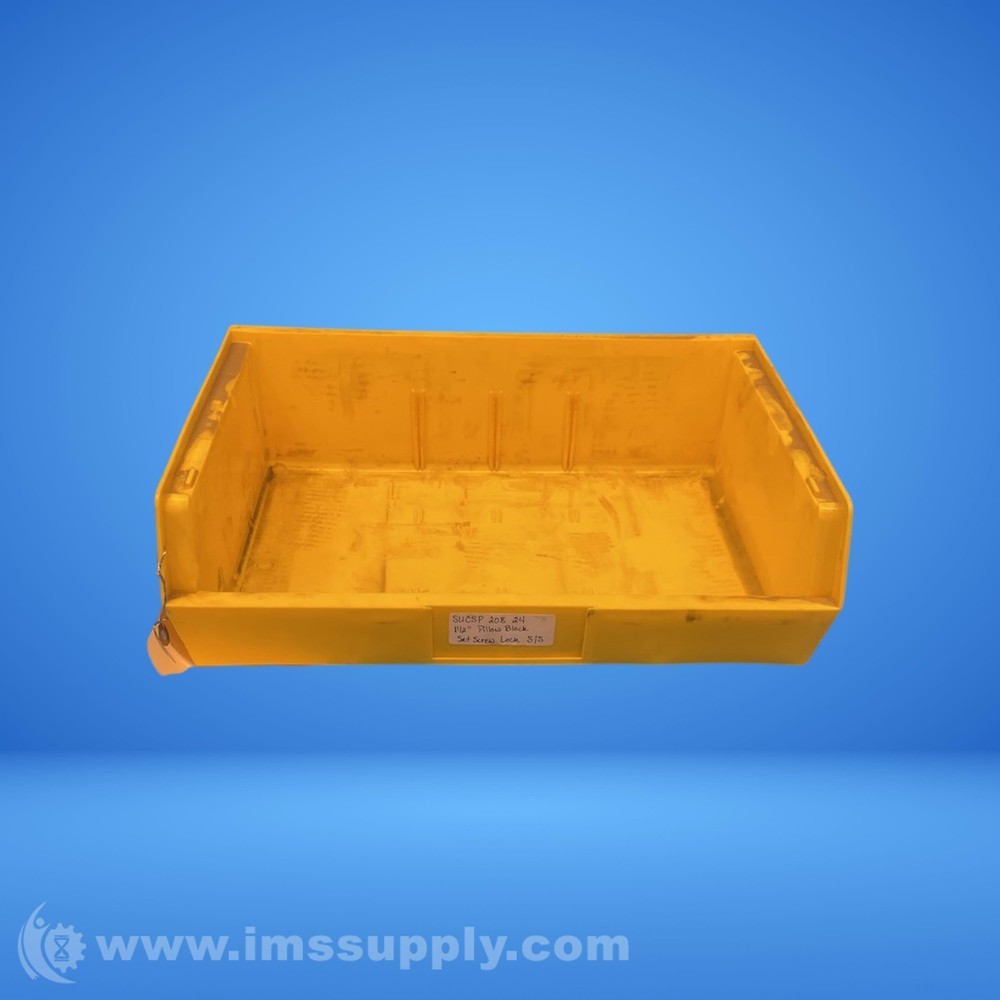 Quantum Storage Systems QUS245 Color Yellow Quantum Stack Bin USIP
