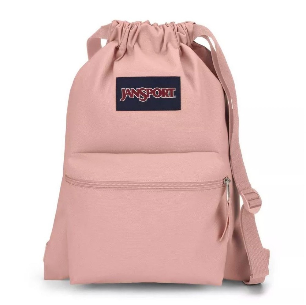 JanSport Drawstring Bag - Misty Rose