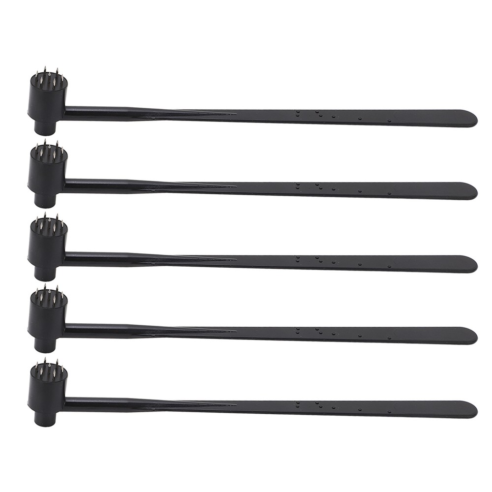 5PCS Plum Blossom Dermal Hammer Single End ABS Handle For Industry
