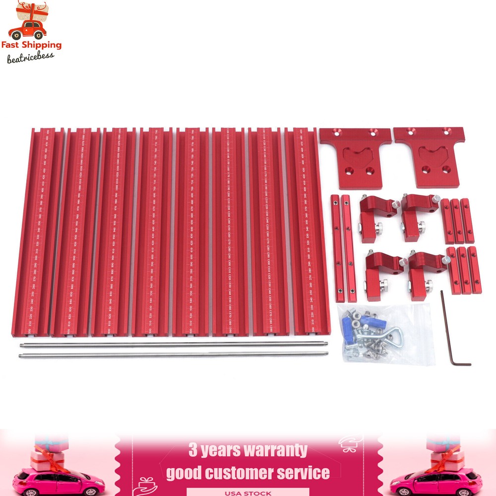Parallel Rail Guide System Track Saw Woodworking Guide Carpentry Tool Set 120cm