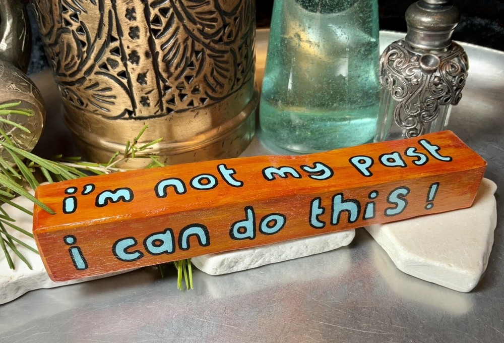 Henna Silver Handmade Painted Gift - Anam Cara Inspirational Message