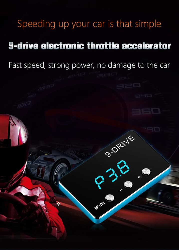 Throttle Response Controller Smart Accelerator For Ford F150 F250 Transit Focus