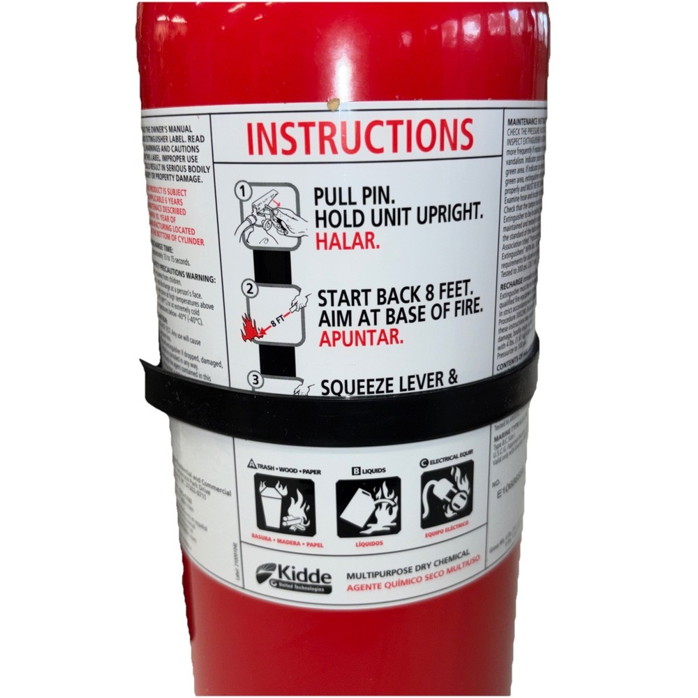 Military Vehicle Fire Extinguisher W/ Mount