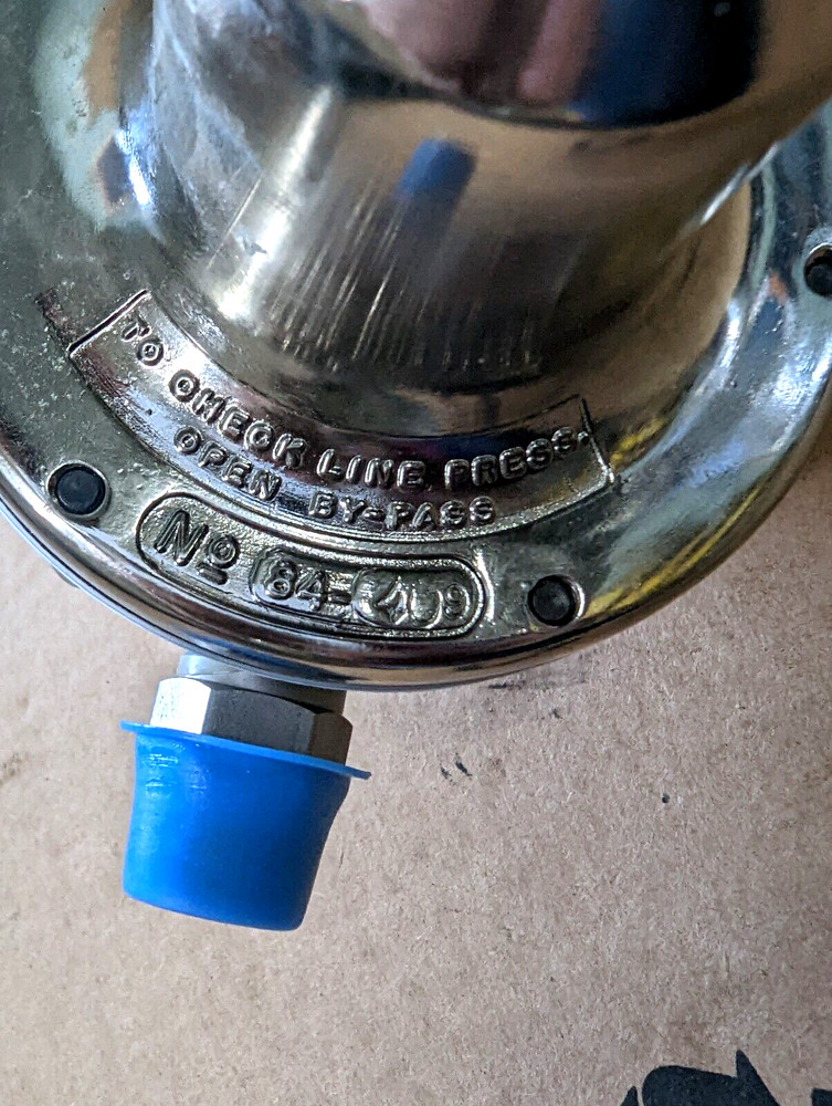 Binks 84-409 Stainless Fluid Regulator