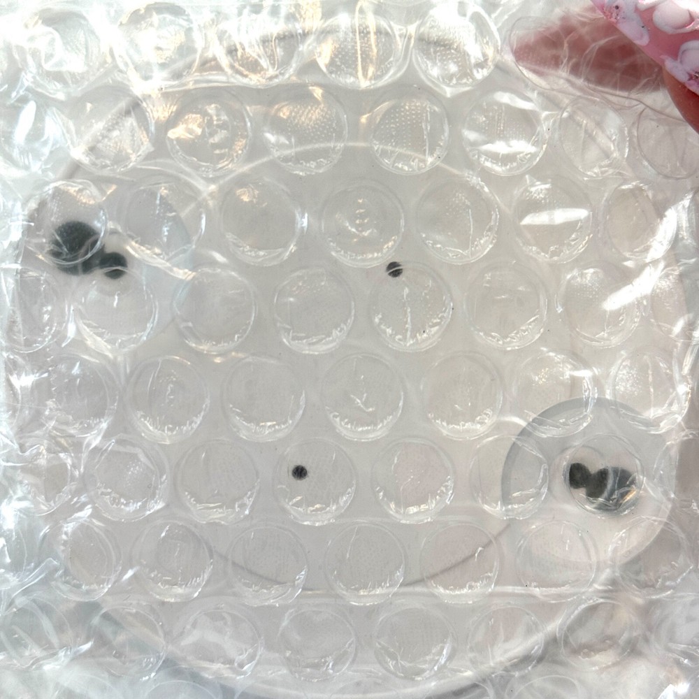 3.5" Round 10x Make-up Mirror w/Suction Cups