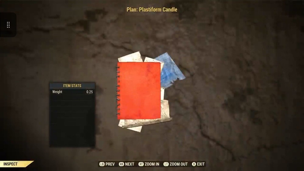(Xbox) Plastiform Candle Plan