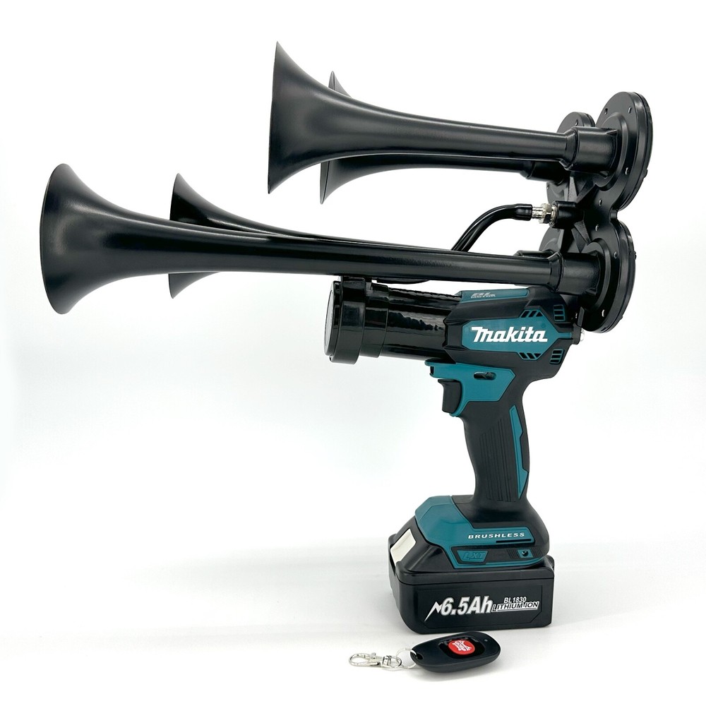 Makita Impact Drill Train Horn + Wireless Remote Control: BossHorn
