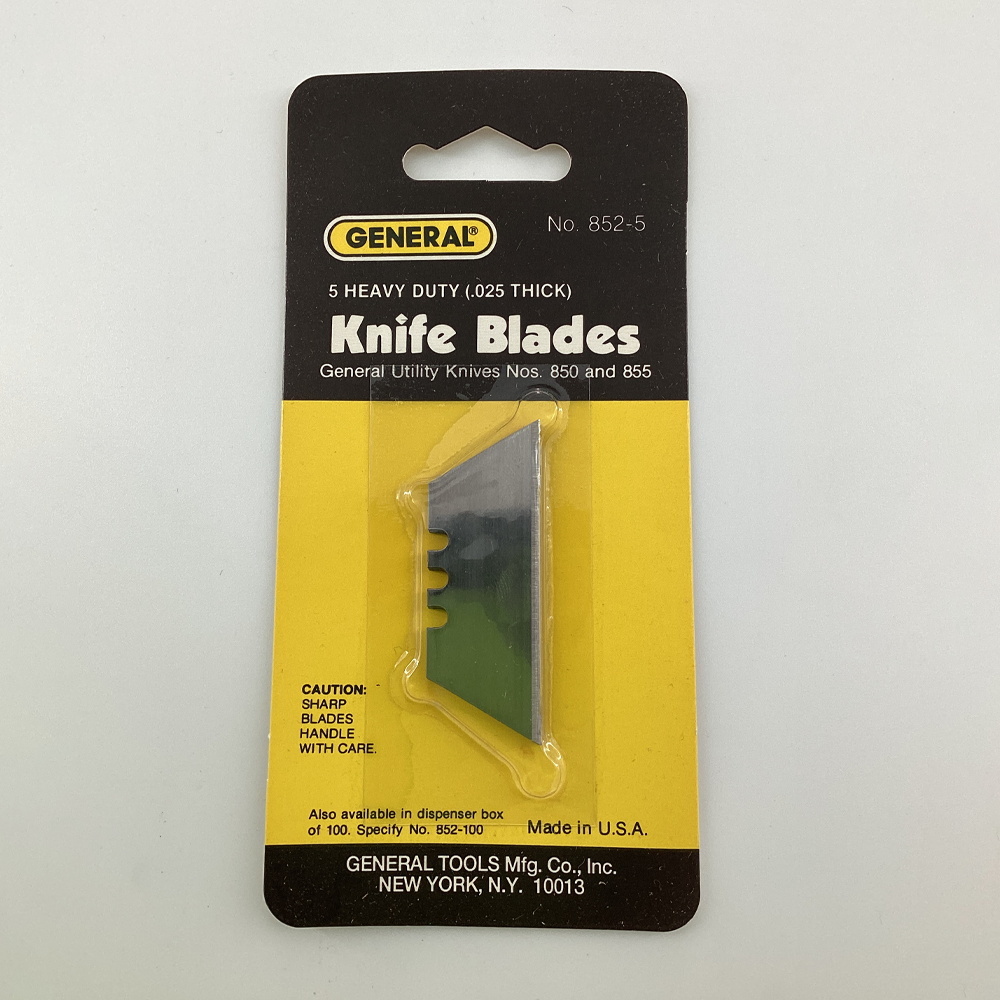 852-5 REPLACEMENT BLADES | Pack of 5