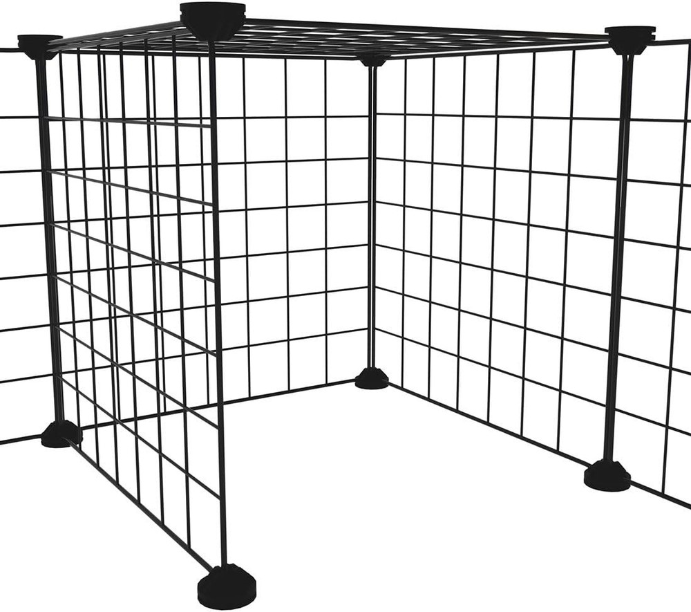 Multi-Functional Metal Wire Cube Storage Organizer Animal Cage