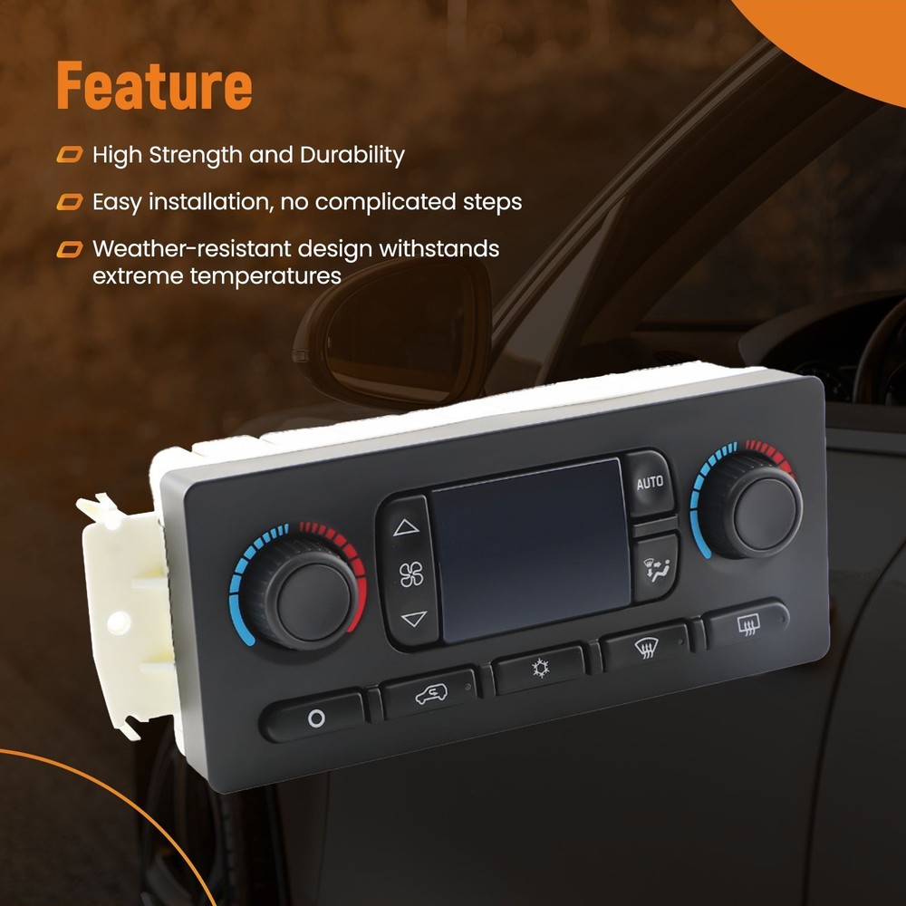 A/C Heat Climate Control Module Switch For Chevrolet Suburban 1500 2003-2006