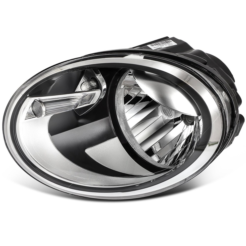 Left Side Headlight Assembly For 2012 2013 2014-2019 VW Beetle Halogen Headlamp