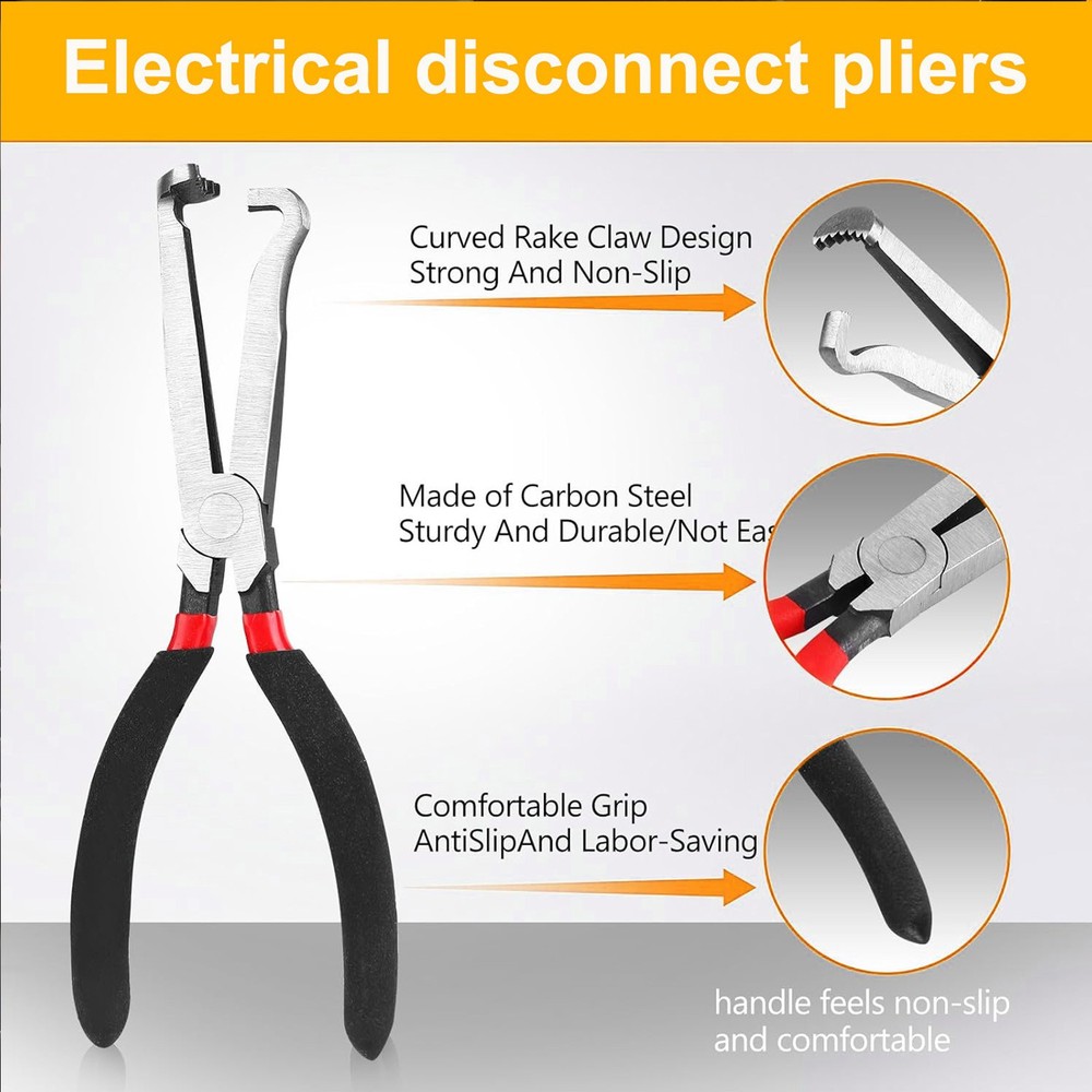 2Pc 13120 Tool Electrical Disconnect Pliers 37960 Electrical Connector Separator
