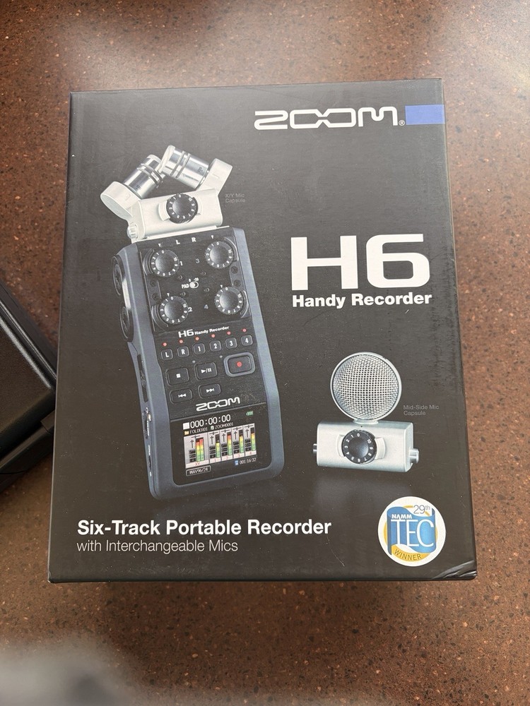Zoom H6 Digital Recorder- Complete Podcast Equipment Bundle