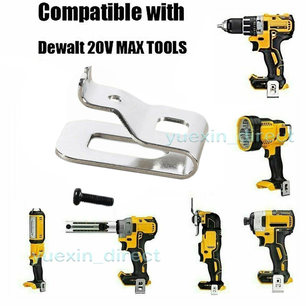 10 Pack Belt Clip Hooks For Dewalt 20V Drill Driver DCD980 DCD985 DCD980L2 Tools