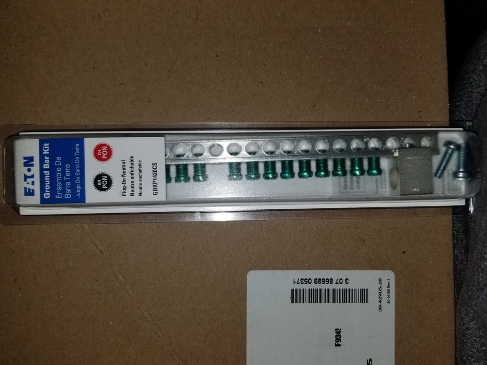 Eaton Ground Bar Kit