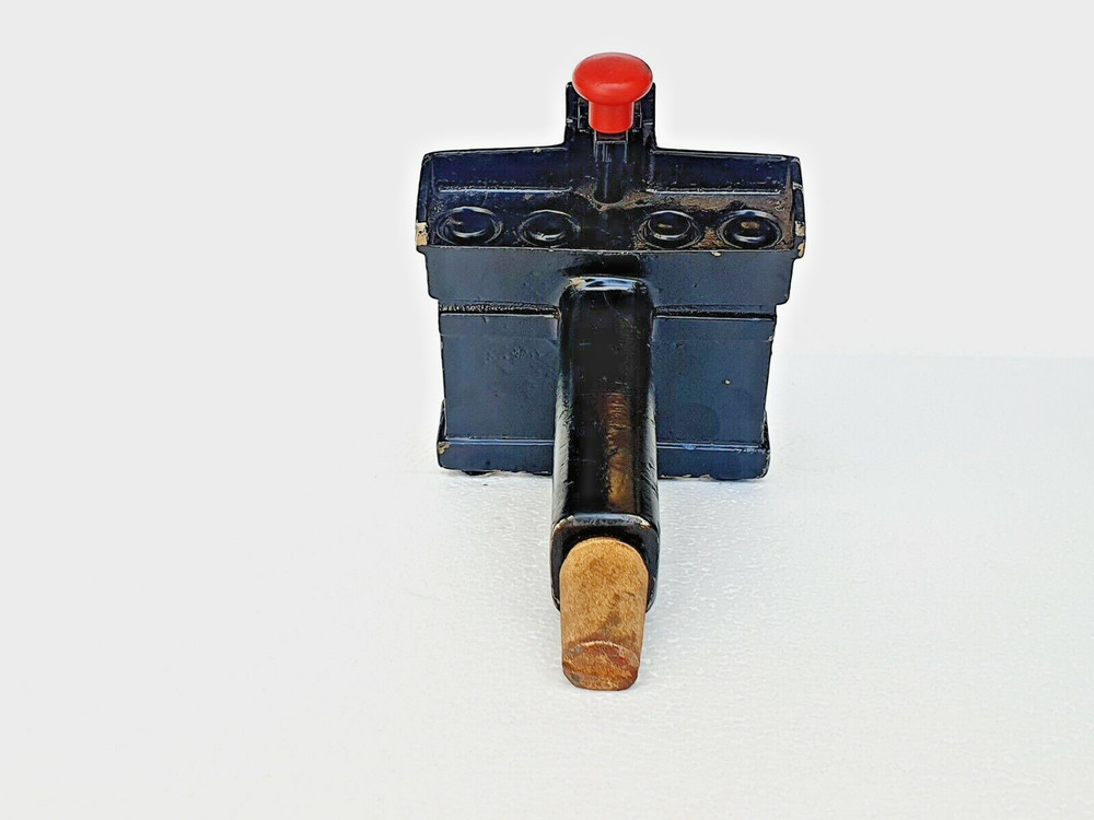 Pneumatic Pendant Control for Hoist & Winch 4 Button / Way + Emergency Stop #NEW