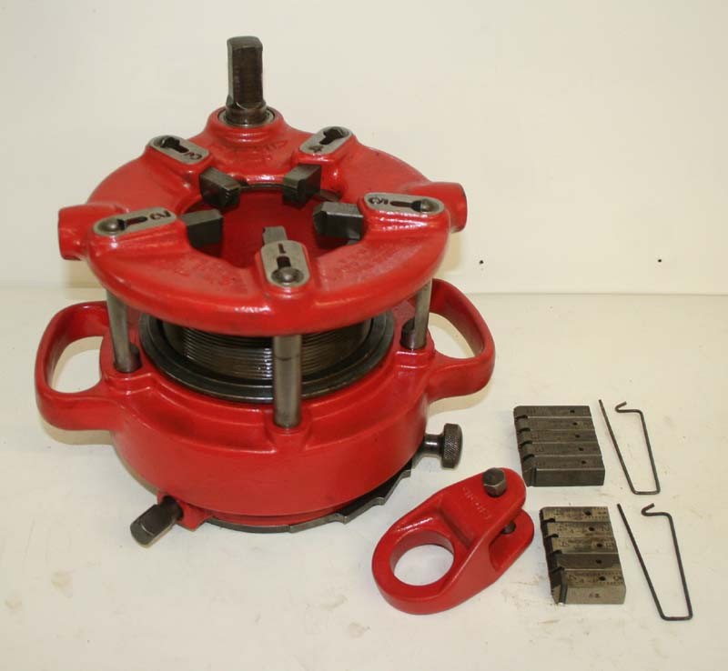 Ridgid 4p Threader 2-1/2"-4" Threading Machine Jam Proof Incl 2 1/2",3", 4" Dies