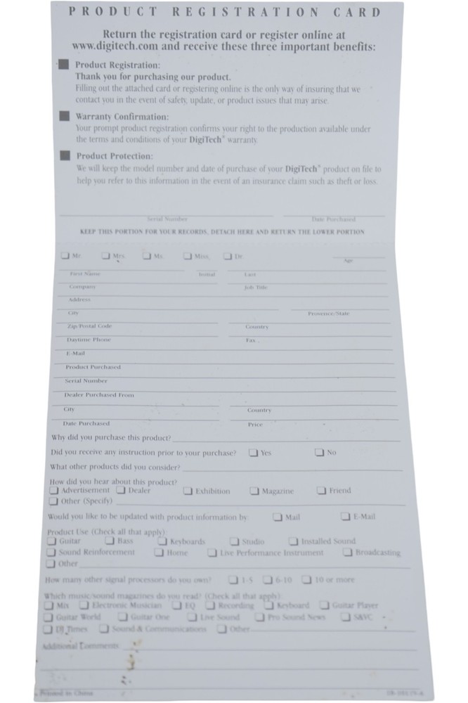 Digitech Whammy 20th Anniversary Limited Edition - Chrome