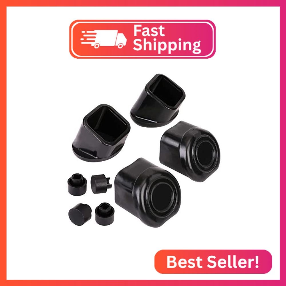 Pr1me Replacement Rubber Feet and Push Button for Pr1me Adjustable Height Alumin