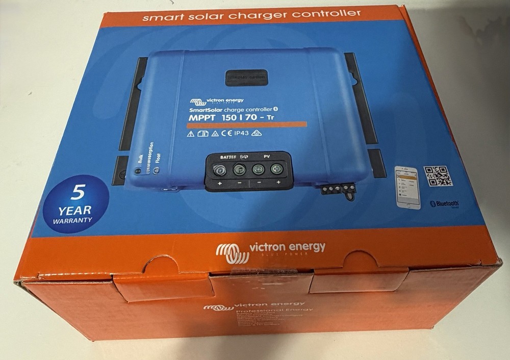 Victron Energy SmartSolar MPPT Tr Solar Charge Controller 150/70