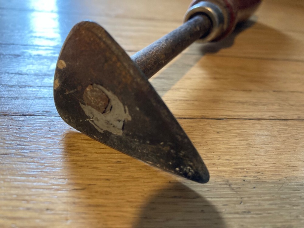 Three Vintage Wood Handle Woodworking Tools Awe Scrapers?