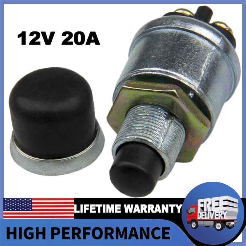 12 Volt DC (50 Amps) Heavy-Duty Start Momentary Push-Button Starter Switch NEW